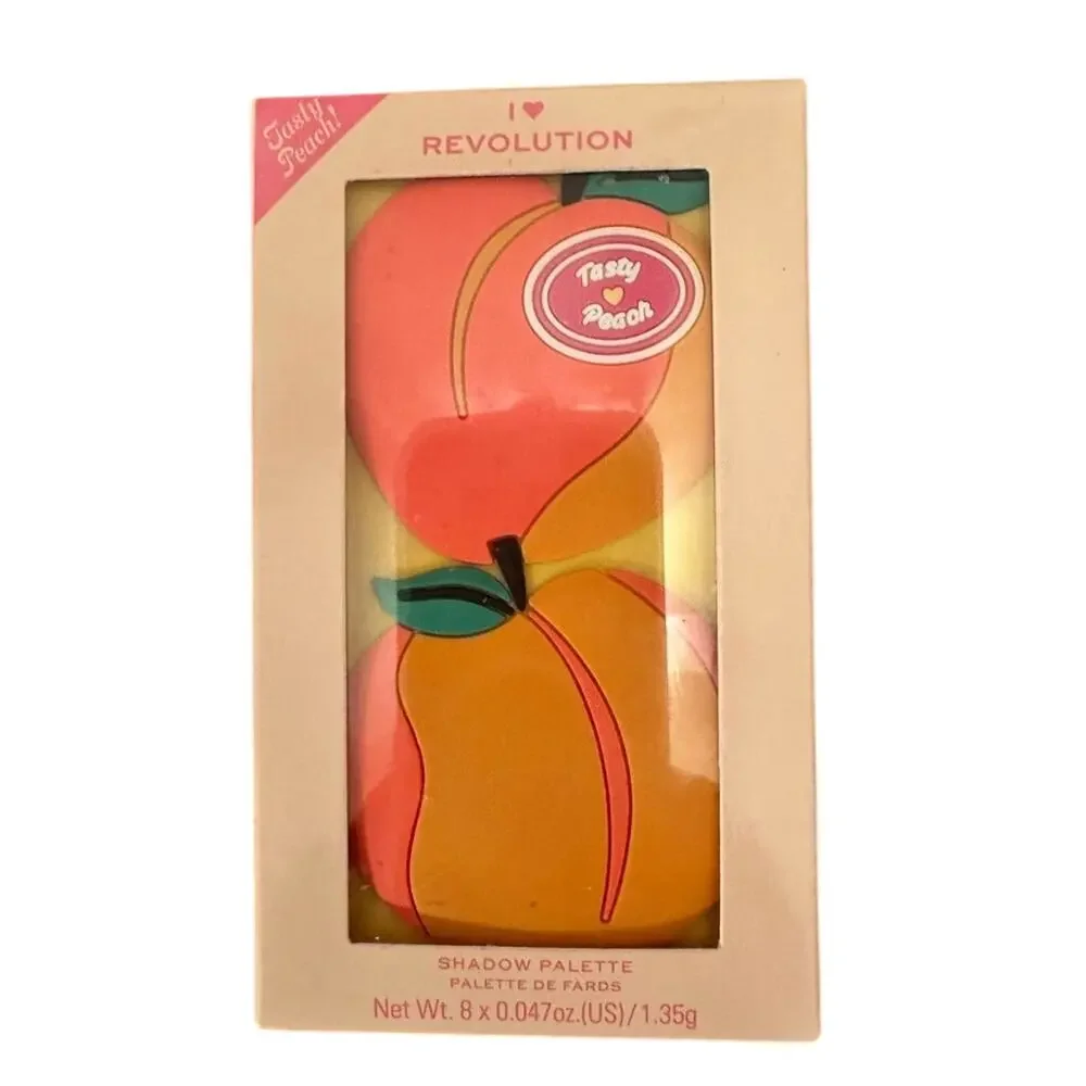 I Heart Evolution Mini Peach Tasty Eyeshadow Palette New in Box